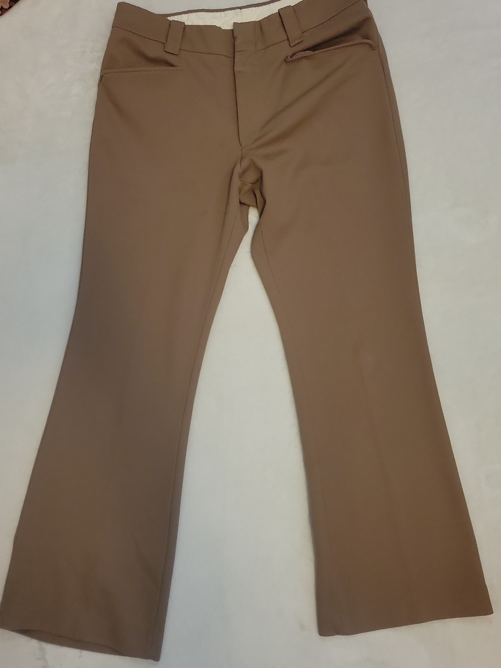 Vintage '70s Levi's Panatela Men's Brown Trouser Pants 32X29